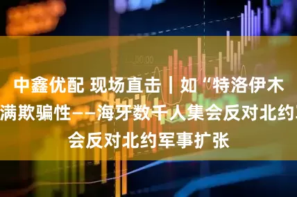中鑫优配 现场直击｜如“特洛伊木马”般充满欺骗性——海牙数千人集会反对北约军事扩张