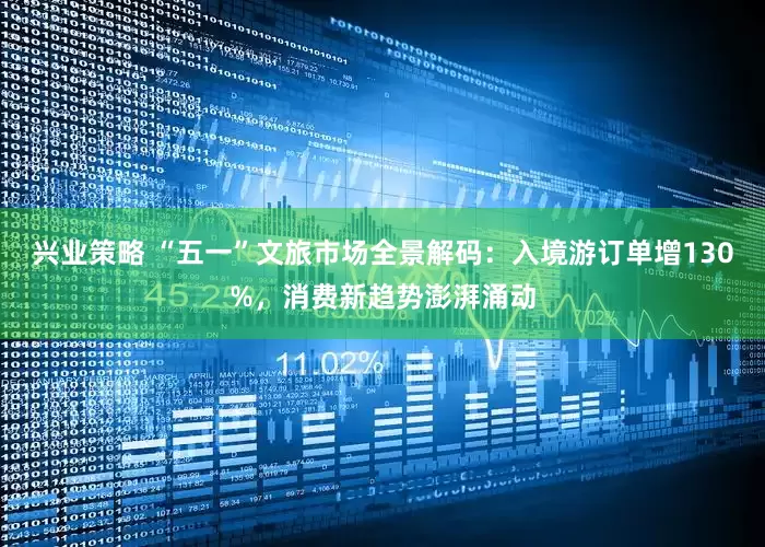 兴业策略 “五一”文旅市场全景解码：入境游订单增130%，消费新趋势澎湃涌动