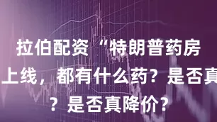拉伯配资 “特朗普药房”正式上线，都有什么药？是否真降价？