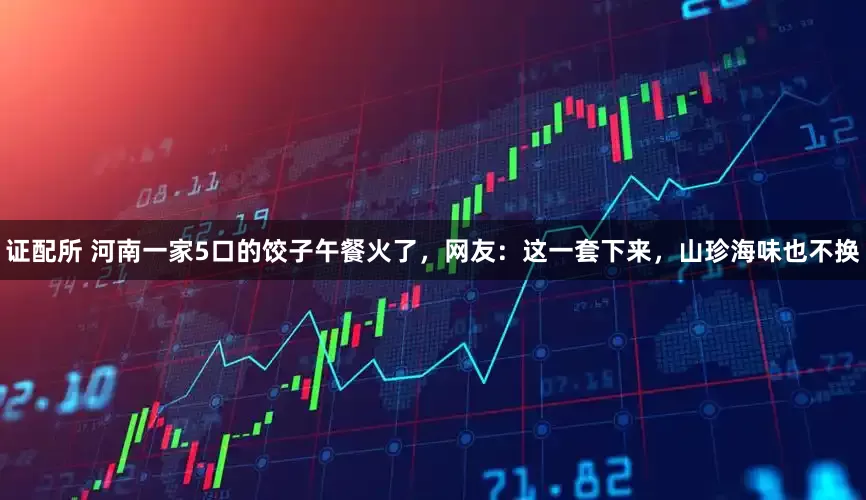 证配所 河南一家5口的饺子午餐火了，网友：这一套下来，山珍海味也不换